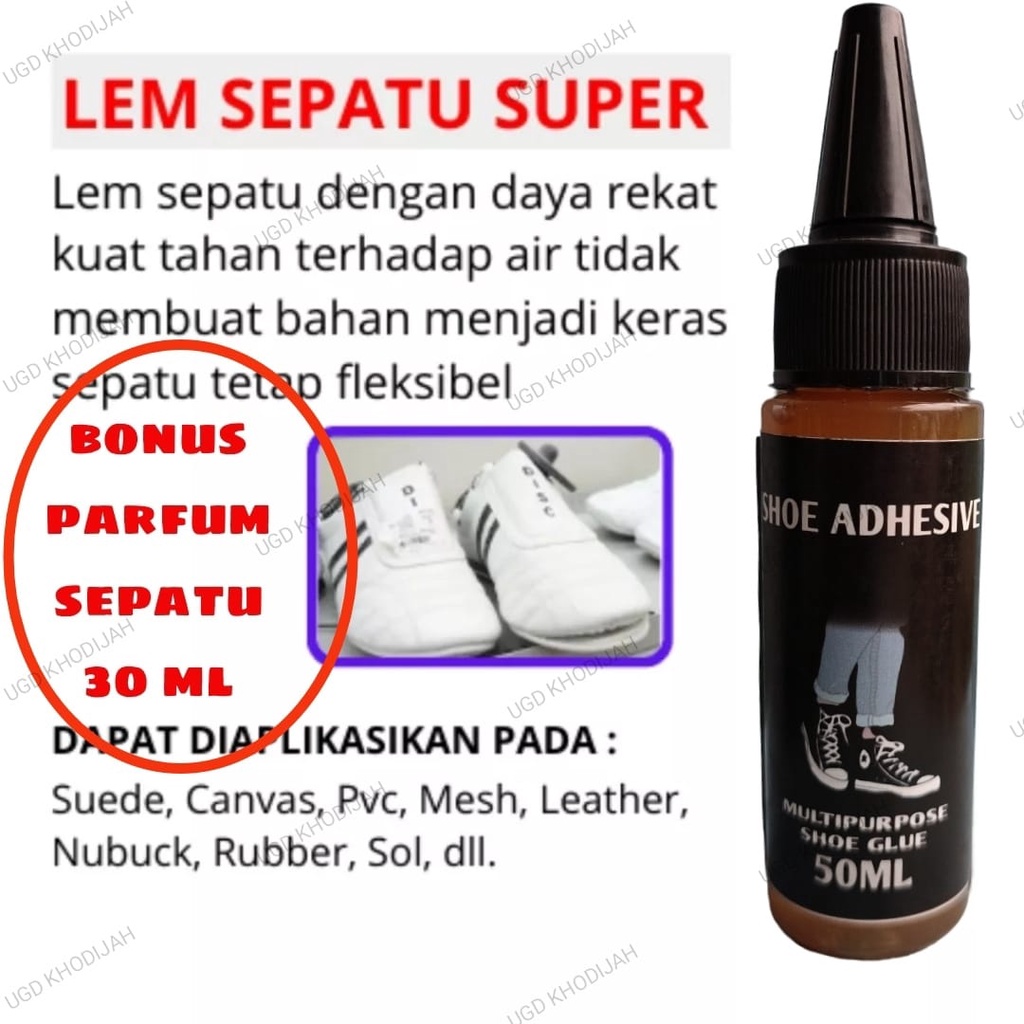 Lem Sepatu Super Kuat Midsole Outsole Uppersole Shoes Shoe Adhesive Glue 50 ml ugd kodhijah