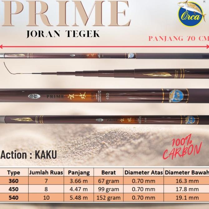 Orchid Fishing || Tegek Orca Prime | Panjang 300 | 360 | 450 | 540
