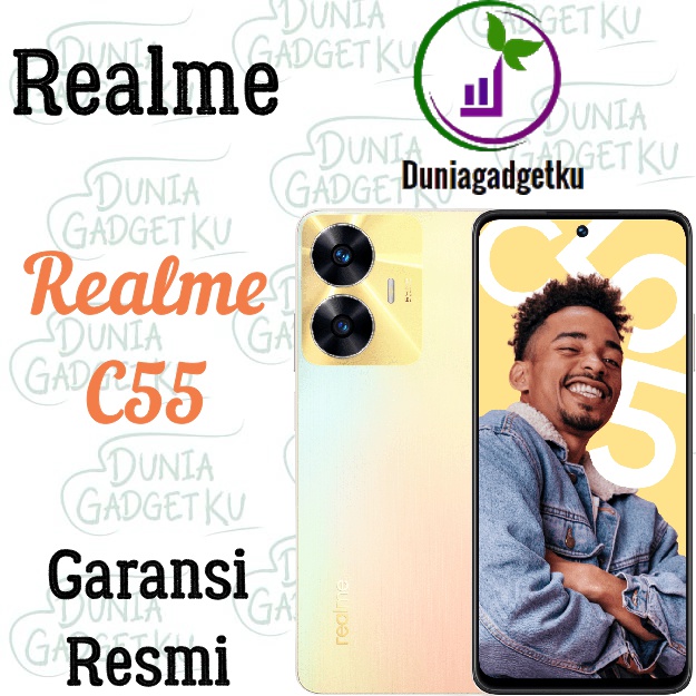 Realme C55 NFC 6/128GB + 8/256GB Garansi Resmi