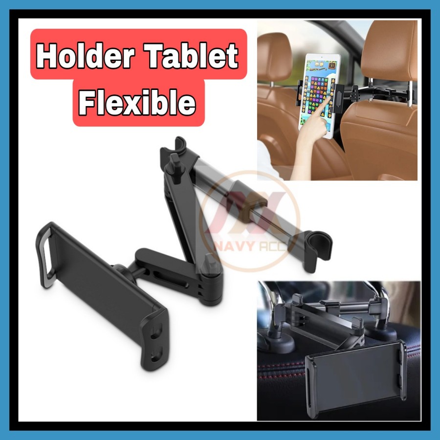 HOLDER TABLET MOBIL FLEXIBLE HEADREST CAR HOLDER BS-46