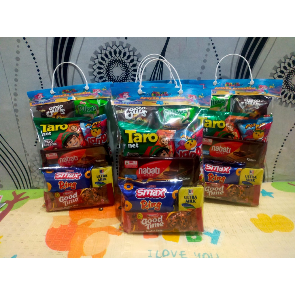 

Paket snack ulang tahun anak bingkisan ulang tahun anak