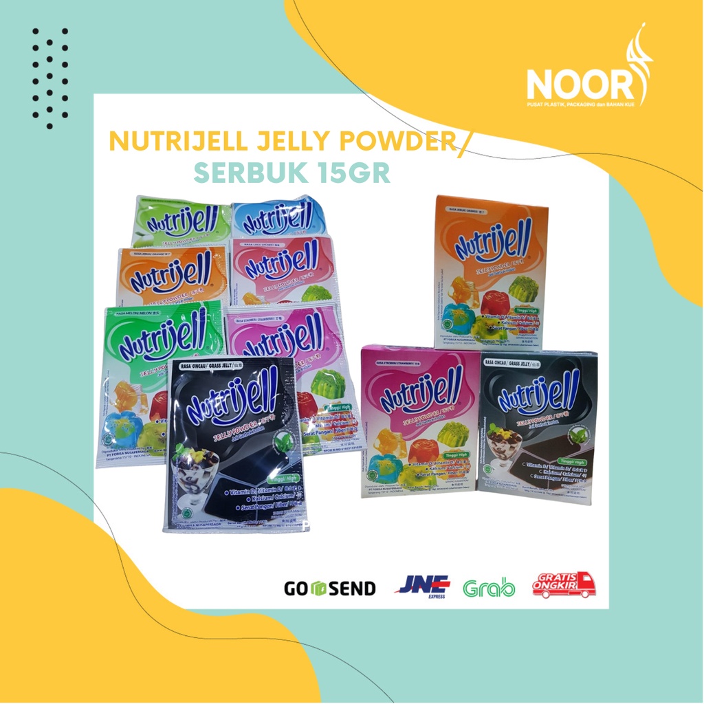 

Nutrijell Jelly Powder Varian Ekonomis 10gr