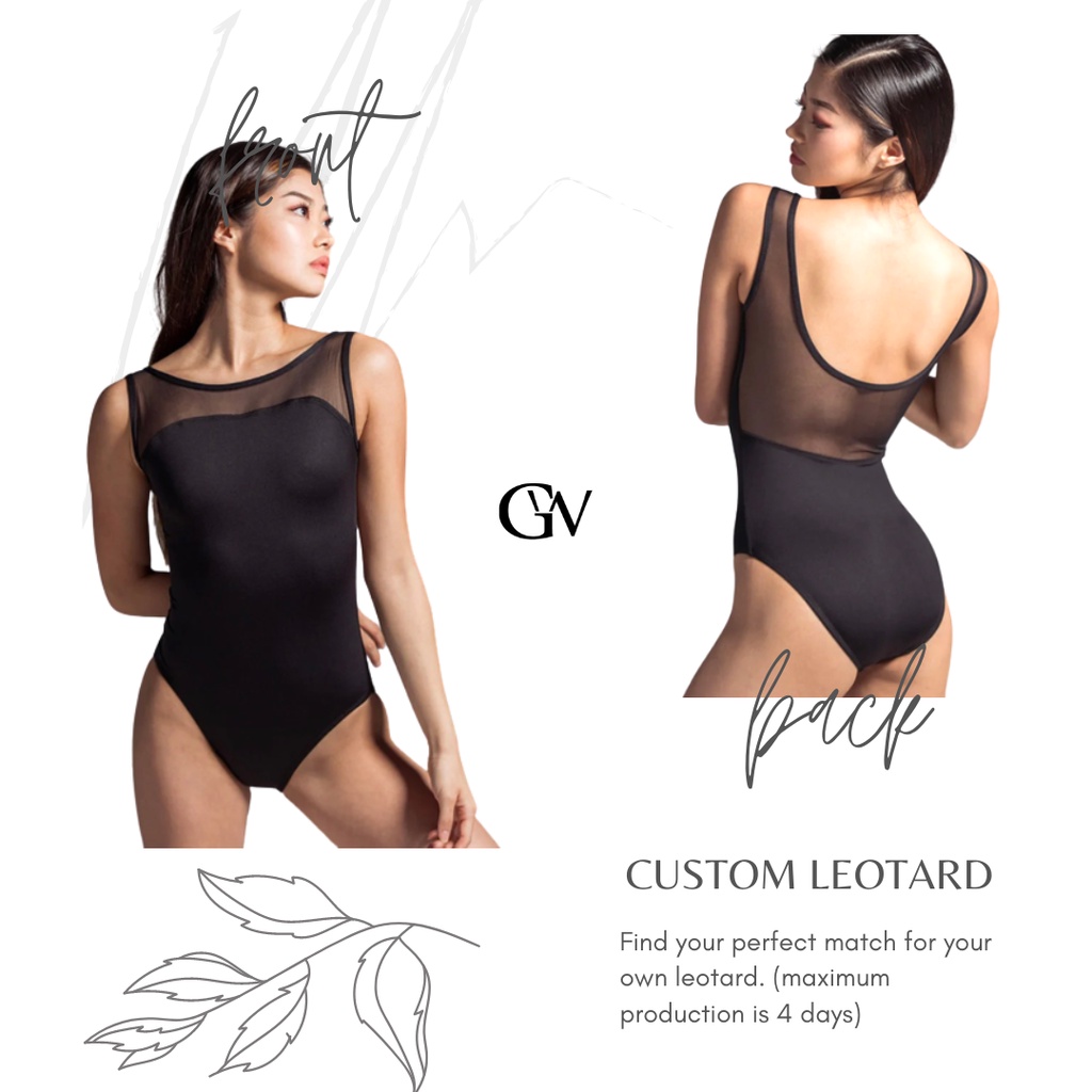 Leotard Ballet Custom 043/Baju Ballet