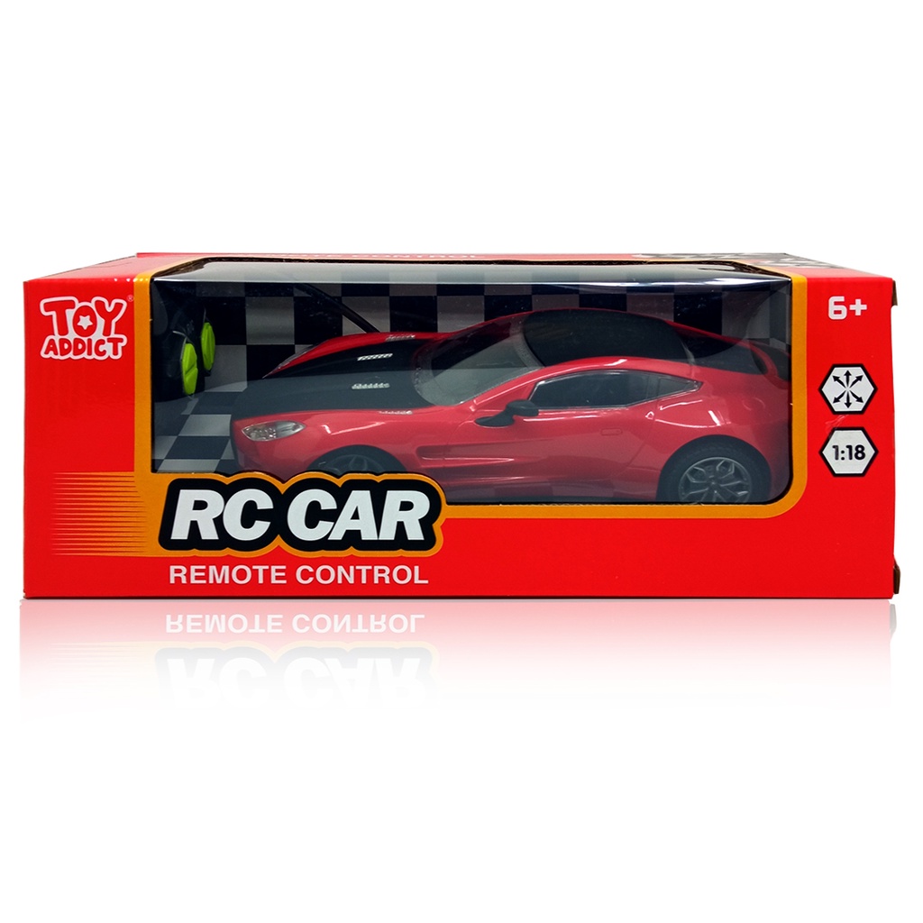 Toy Addict RC Car Mclar3n Merah Mainan Mobil Remote Control