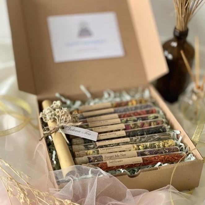 

(Cod) Hampers Teh Tea Kado Parcel Wedding Birthday Natal Lebaran 15Ml Keranjangdilan