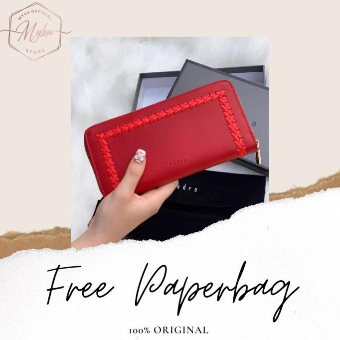 Dompet Panjang Wanita Pedro  Free Paperbag Dustbag Box
