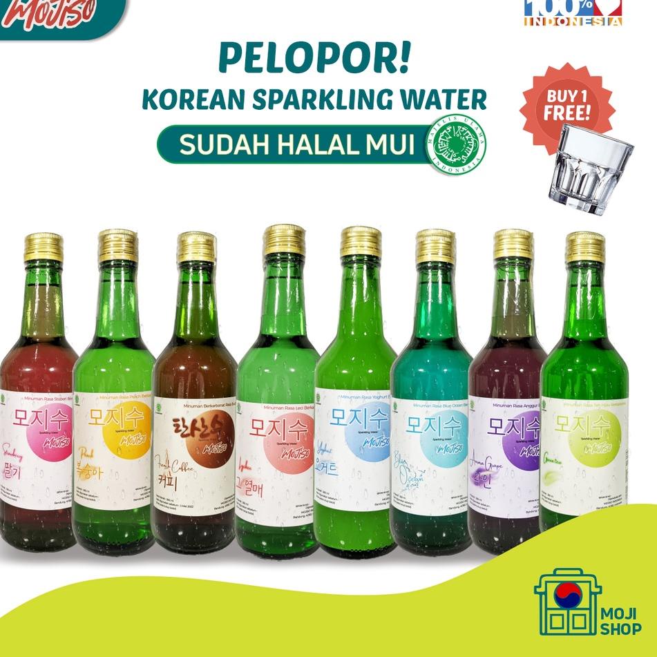 

(COD )NEW_PRODUCT MOJISO SOJU HALAL MUI ORIGINAL - PELOPOR KOREAN SPARKLING WATER