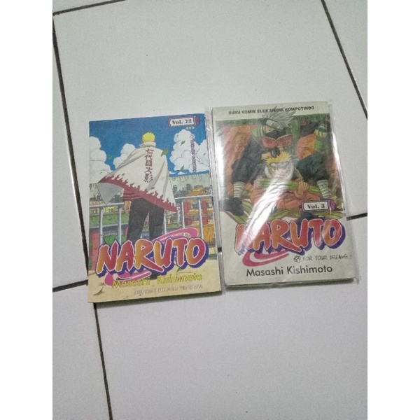 Komik Naruto 72 dan vol 3