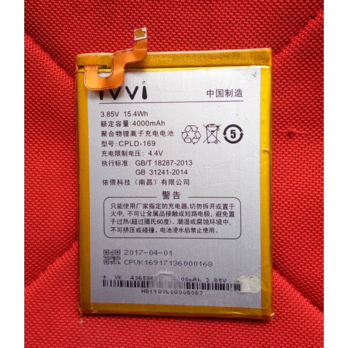 Baterai COOLPAD IVVI PRO MAX CK3 01 CPLD-169 100 % original / cabutan