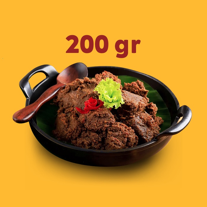 

Rendang Daging Asli Pariaman 200 gr