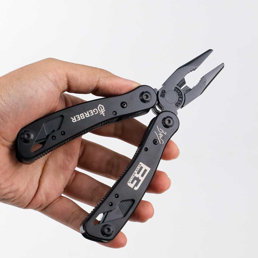 (BISA COD) FTIHSHP Gerber Bear Grylls Multifunctional EDC Plier Survival Tool - MPA19