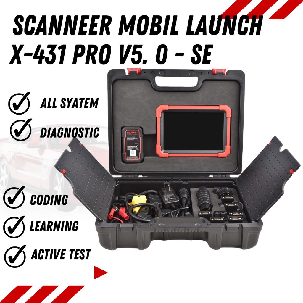 Jual Scanner Mobil LAUNCH X431 PRO V5 Universal, Koneksi Bluetooth/Wifi