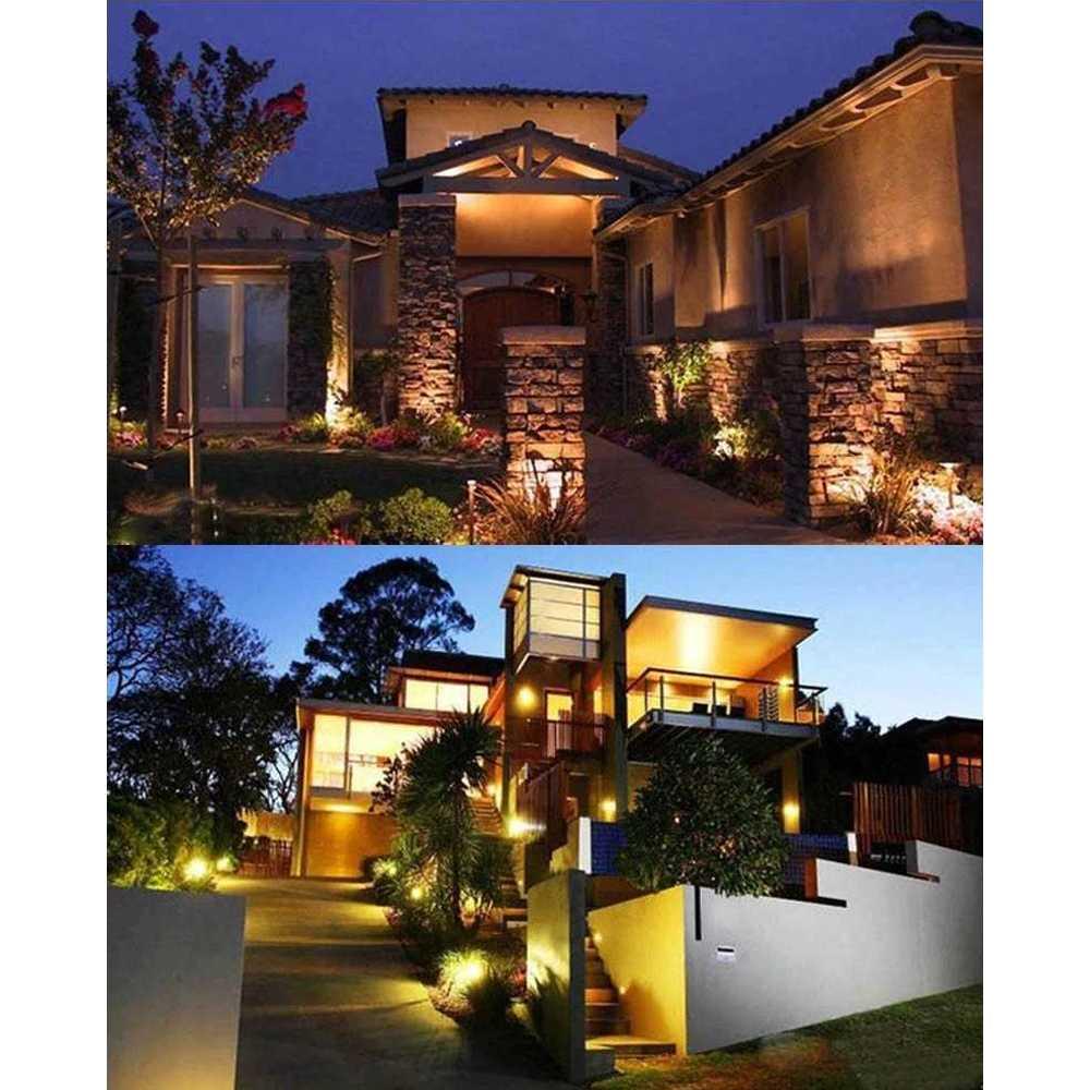 Lampu Taman Hias Ground Light Waterproof Warm White 3000K 5W - JLG-1W - Black