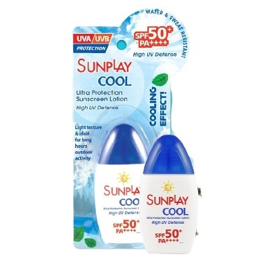 [BIRU] SUNPLAY SUN PLAY COOL ULTRA PROTECT SUNSCREEN LOTION SPF 50 PA++++ - 30GR