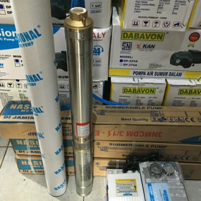 Pompa Air Satelit 3" Inch 180 Watt 0.25 Hp-Nasional/Shimizu/Dabavon