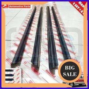 Karet pelipit list lis kaca wheater Strip mobil Taruna Luar 1 set 1M4R23 tools n parts
