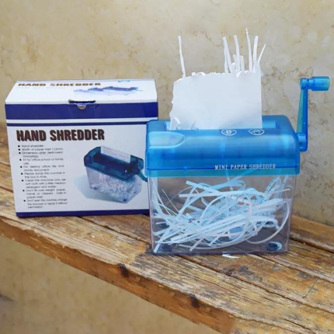 

PAPER SHREDDER MESIN ALAT PENGHANCUR KERTAS MANUAL