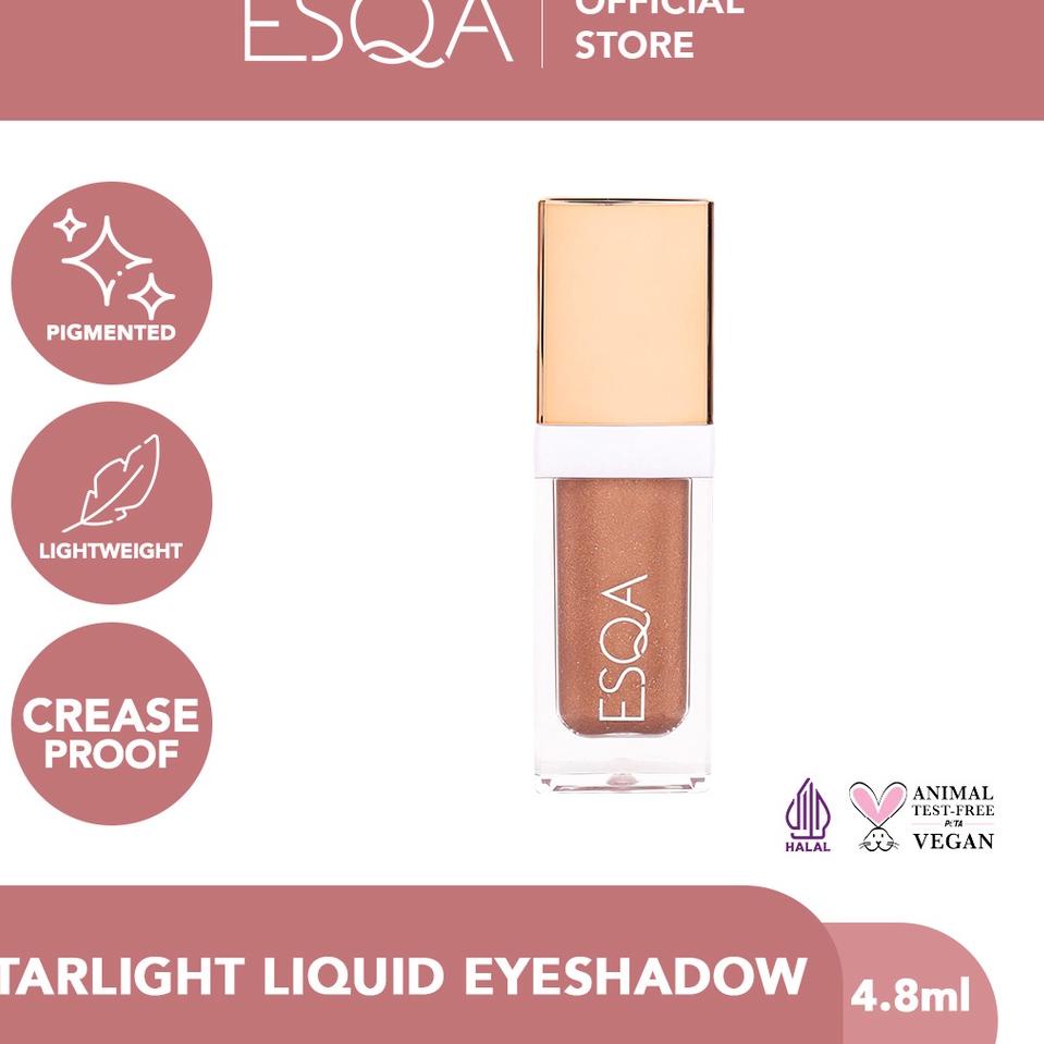 Terbaru 3.3 ESQA Starlight Liquid Eyeshadow - Mars