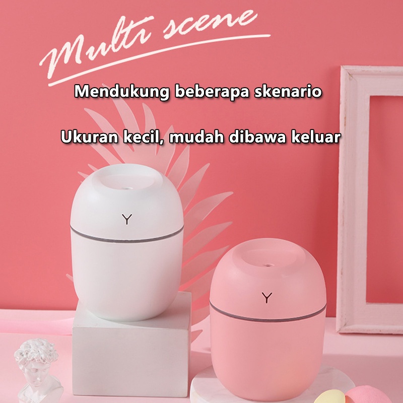TGM - Humidifier Udara Purifier Diffuser Mobil Purifier Usb 220Ml Air Diffuser Portable Pelembab Penjernih Udara Mini Air Purifier