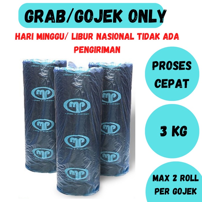 

BUBBLE WRAP ROLL 50 METER HITAM PUTIH BUBLE WRAP MULIAPACK