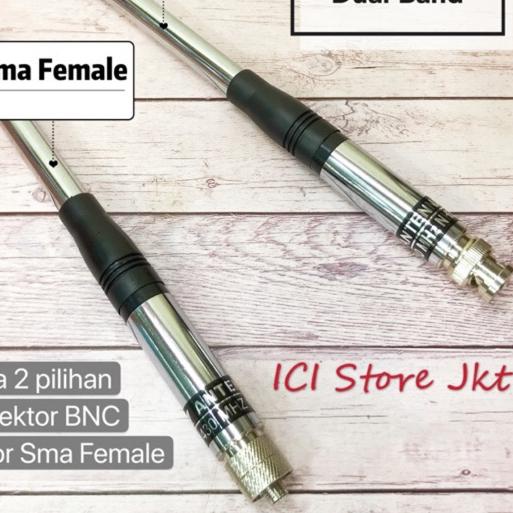 ♘ Antena HT super stik frek dual band panjang 125cm ✷