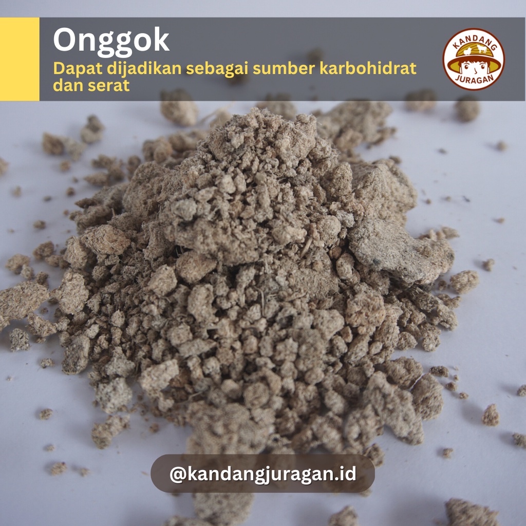 Onggok Singkong Kering 10 Kg (Pakan Ternak)