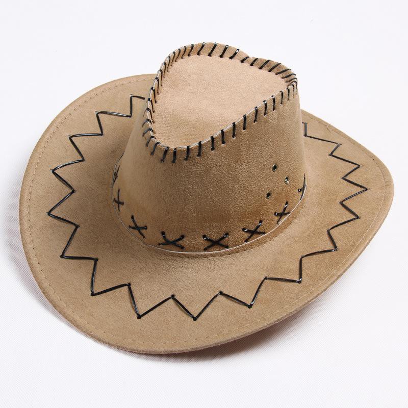 Topi Koboi koboy zorro/Tambang / Pria dan Wanita Termurah Topi Cowboy Amerika Dewasa bisa bayar di tempat