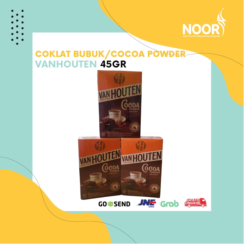 

Van Houten Cocoa Powder Coklat Bubuk 45 gram