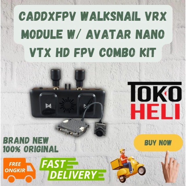 Caddxfpv Walksnail VRX Module w/ Avatar Nano VTX HD FPV Combo Kit