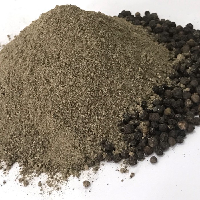 

LADA HITAM BUBUK BLACK PEPPER POWDER 500 GRAM SANGAT AMPUH MANJUR