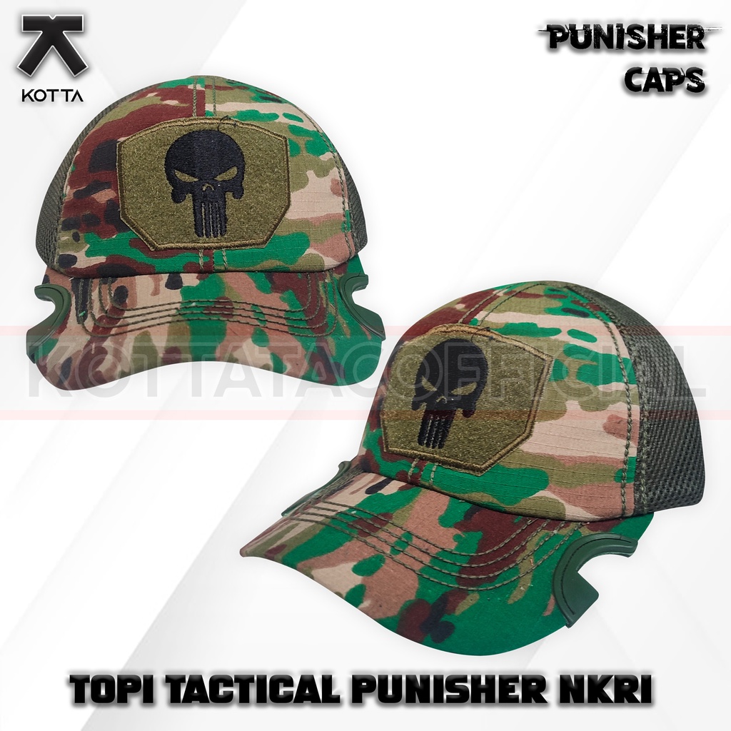 TOPI TACTICAL PUNISHER LORENG NKRI TERBARU