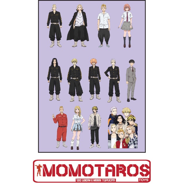 

Sticker murah anti air Tokyo Revengers 1 pc