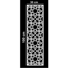 ORNAMEN DINDING PVC 3D / KRAWANGAN PVC 100CM X 30CM