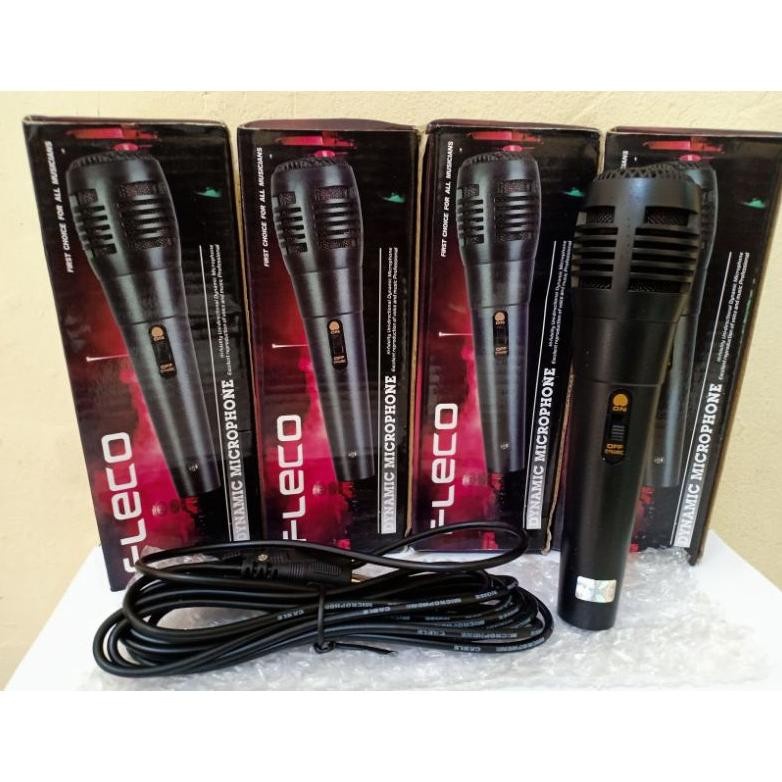 MIC FLECO F-317 DYNAMIC MICROPHONE ORI