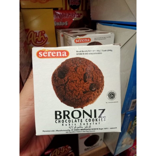 

Serena Broniz Kukis Cokelat