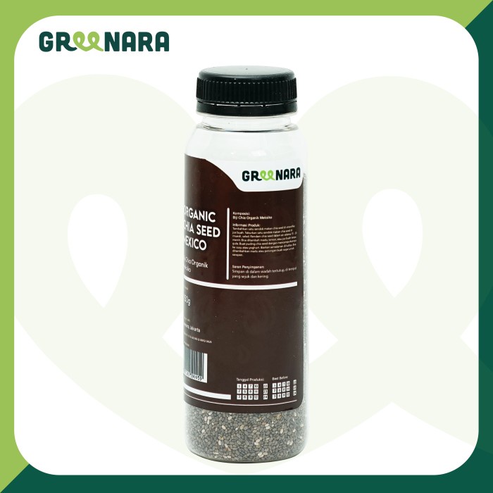 

[Ready-Stock] Chia Seed Mexico Organic 150gr botol Premium Organik