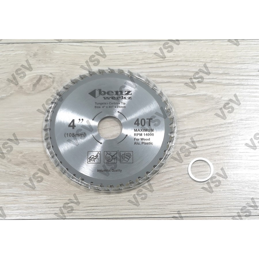 Multi Cutter TCT 4&quot; [105mm] Pisau Potong Multi Fungsi