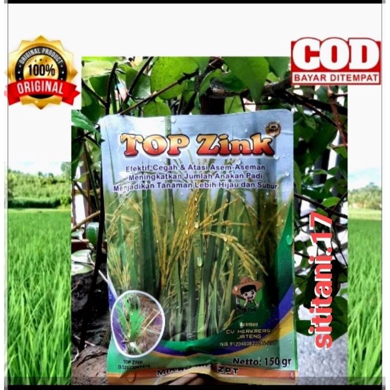 [Pupuk Terlaris] TOP ZINK kemasan 150gr