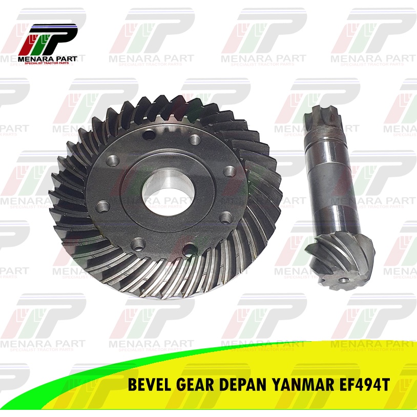 CROWN WHEEL / BEVEL GEAR 198251-13100 TRAKTOR YANMAR EF494T / EF453T