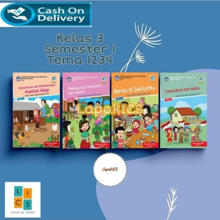 

Paket Buku SD Kelas 3 Tema 1,2,3,4 Semester 1 Revisi 2017 2018 Best Seller