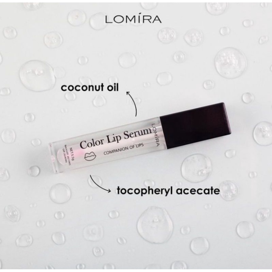 Color Lip Serum 5,5 Gr Melembabkan Kulit Bibir Companion Of Lips Serum Bibir BPOM LOM-COLOR-LIP