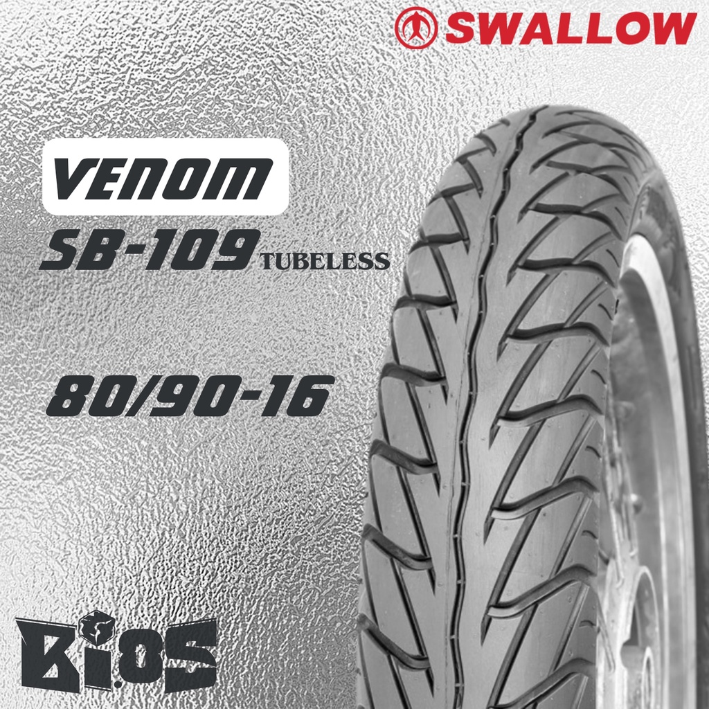 SWALLOW VENOM SB-109 BAN TUBELESS MATIC RING 16 MOTOR SKYWAVE SKYDRIVE NOUVO