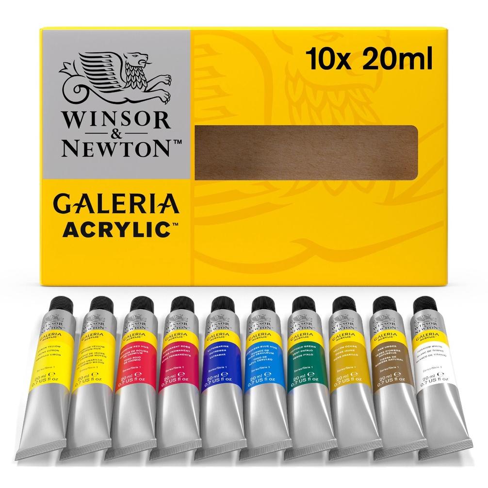 

Cat Akrilik Winsor & Newton Galeria 10x20ml Acrylic Tube Set