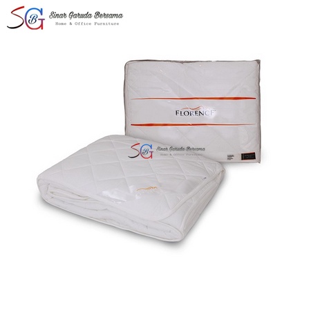 MATRAS PROTECTOR MERK FLORENCE / PELINDUNG ATAS KASUR SPRING BED PREMIUM