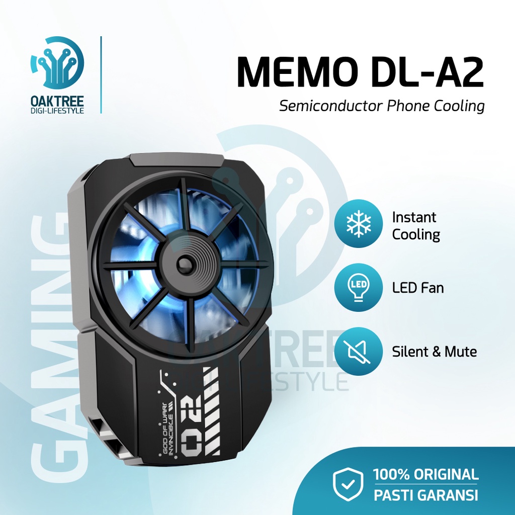 MEMO DLA2 Fan Cooler Radiator Pendingin HP Cooling Fan gaming