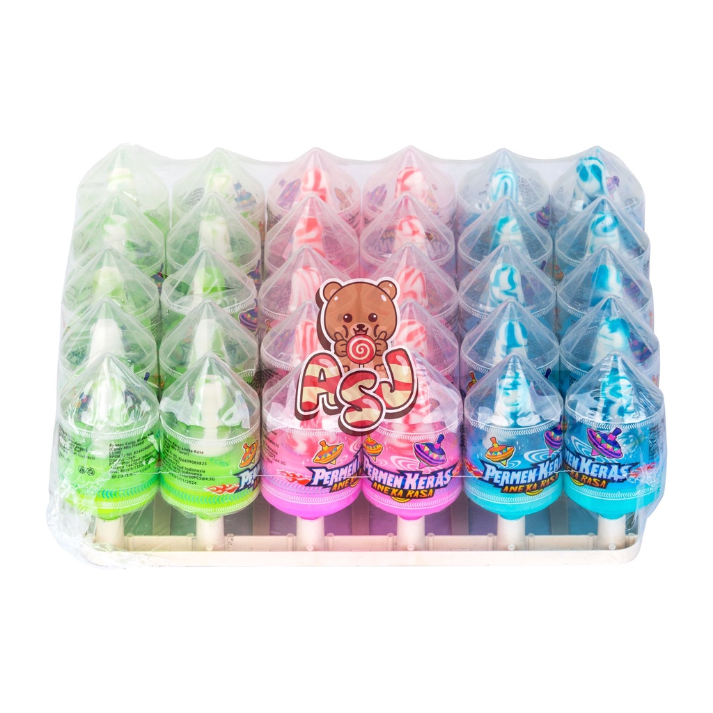 LUVMI PERMEN KERAS BENTUK GANSING ISI 30