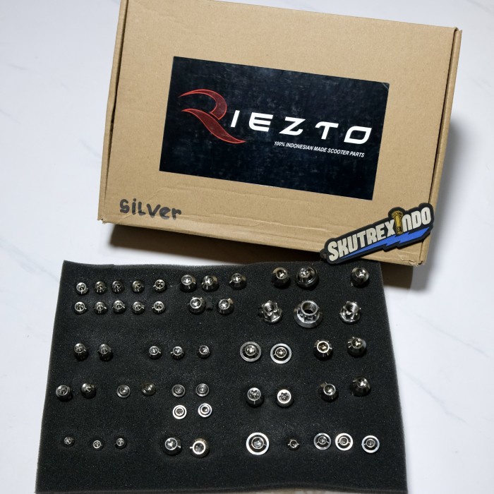 Baut Probolt Titanium Set Riezto Chrome Vespa Sprint Prima GTS S LX