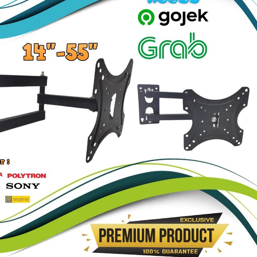 ➲ BRACKET SWIVEL TV LED 14 17 19 20 22 24 27 32 40 43 Inch Universal Smart TV Digital LCD Braket Put