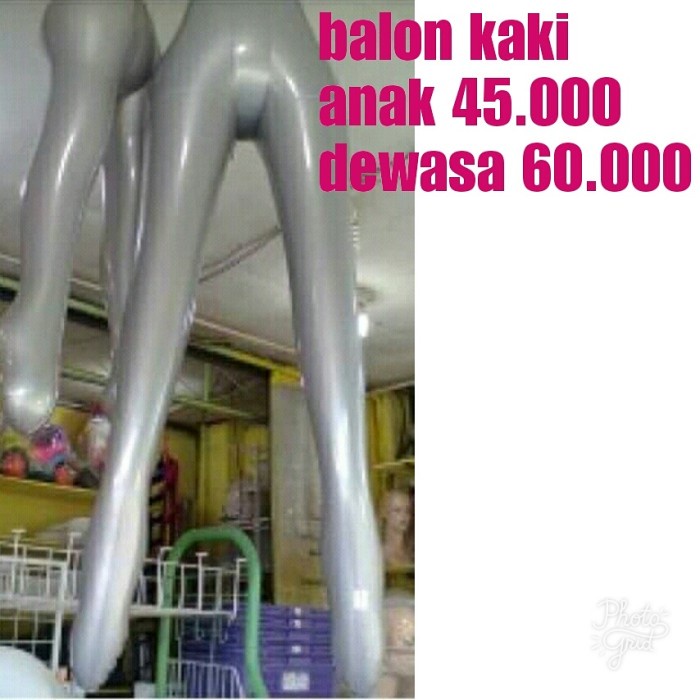 Terlaris Balon Manekin Kaki Anak Dan Dewasa