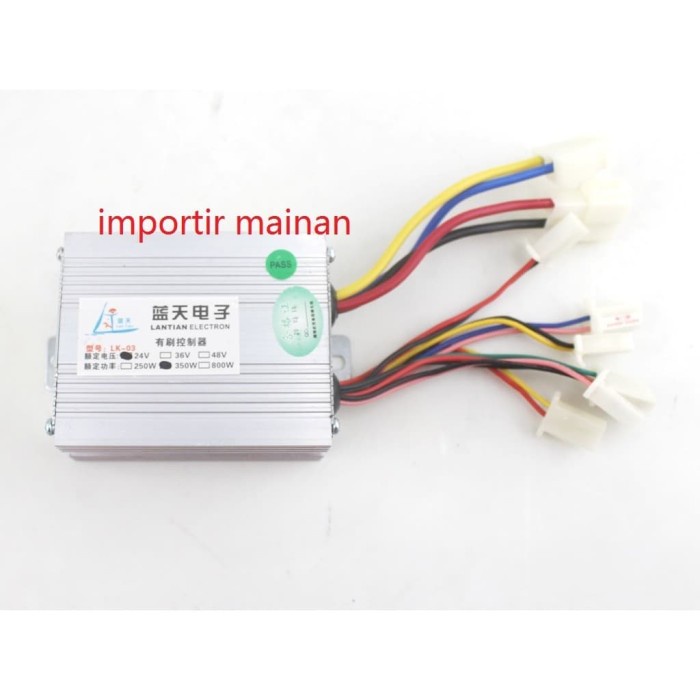 Brushed Controller Box Sepeda Listrik 24V 350W Controller E-Scooter #Original